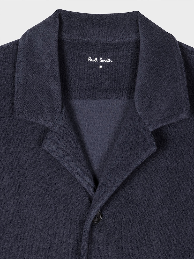 PS Paul Smith Blue Short Sleeve Stripe Shirt - Image 9 of 9