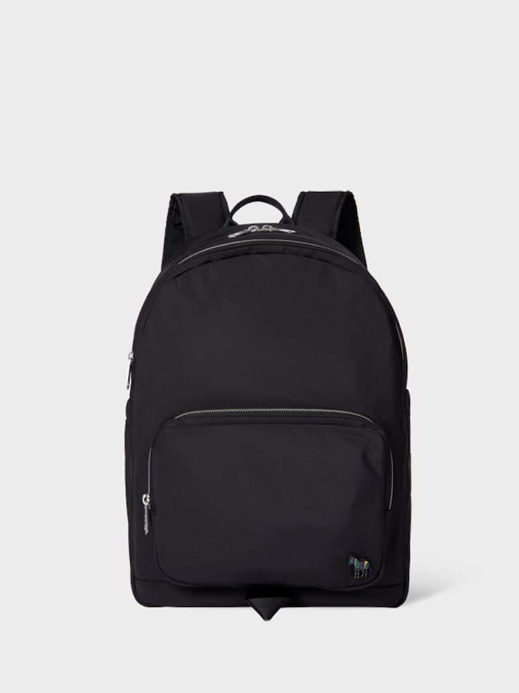 PS Paul Smith Logo Black Backpack - Image 1 of 8