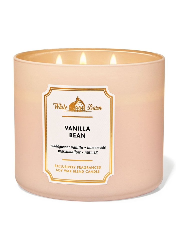 Bath & Body Works Vanilla Bean 3-Wick Candle - Image 1 of 1