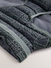 Navy Reversible Dog Coat - Image 1 of 5