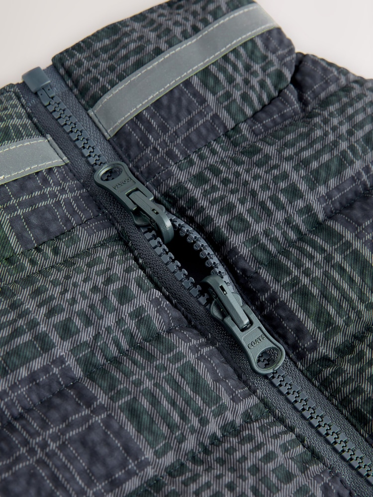 Navy Reversible Dog Coat - Image 2 of 5
