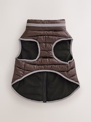 Chocolate/Black Reversible Dog Coat - Image 2 of 5
