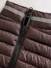 Chocolate/Black Reversible Dog Coat - Image 4 of 5