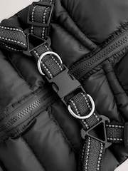 Black Harness Dog Coat - Image 2 of 6