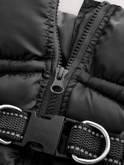 Black Harness Dog Coat - Image 3 of 6