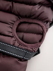 Burgundy Red Harness Dog Coat - Image 3 of 6
