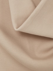 Reiss Camel Lyra Ribbed Cowl-Neck Vest - Image 6 of 6