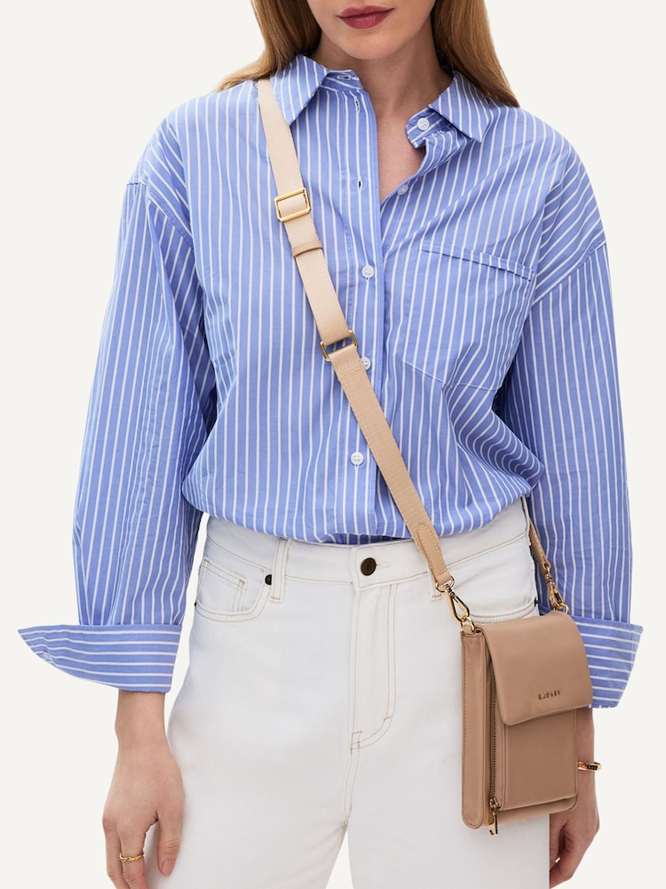 Radley Medium Guildford Grove Phone Nude Cross-Body Bag - Image 5 of 5