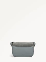 Radley London Medium Grey Bathurst Mews Suede Flapover Cross-Body Bag - Image 3 of 5