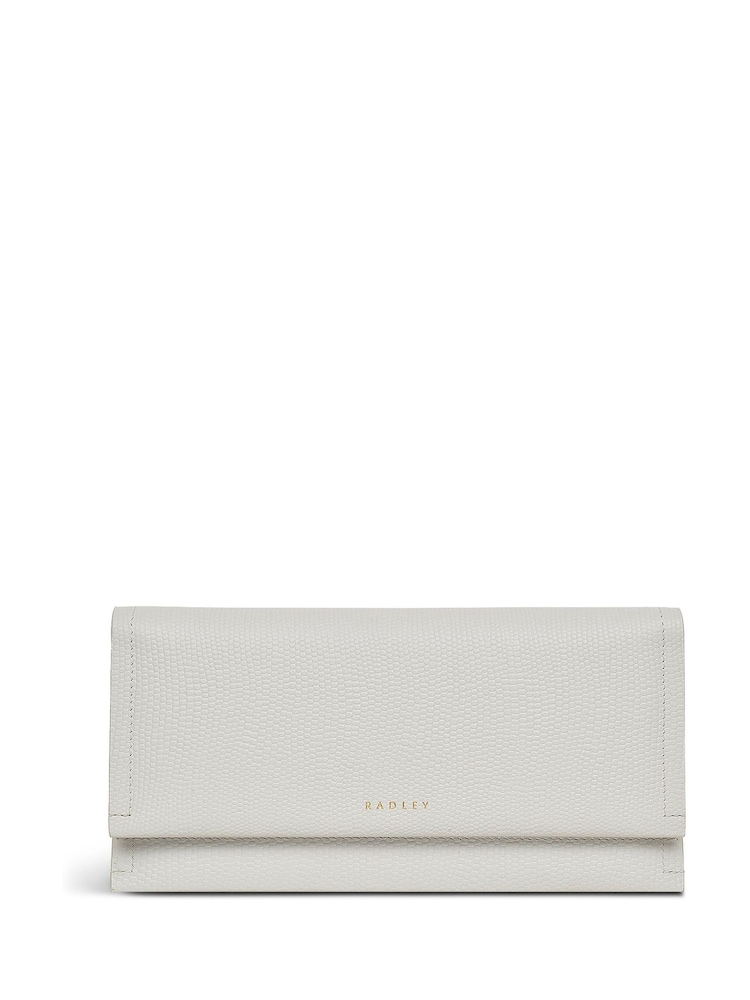 Radley Large Grey Oak Street Faux Python Flapover Purse - Imagen 1 de 4 Radley Large Grey Oak Street Faux Python Flapover Purse - Imagen 1 de 4