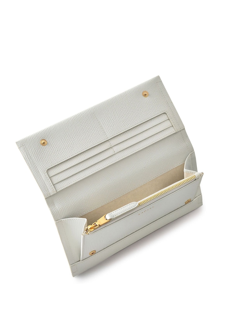 Radley Large Grey Oak Street Faux Python Flapover Purse - Imagen 4 de 4 Radley Large Grey Oak Street Faux Python Flapover Purse - Imagen 4 de 4
