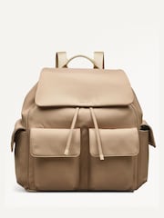 Radley Medium Guildford Grove Flapover Nude Backpack - Imagen 1 de 5