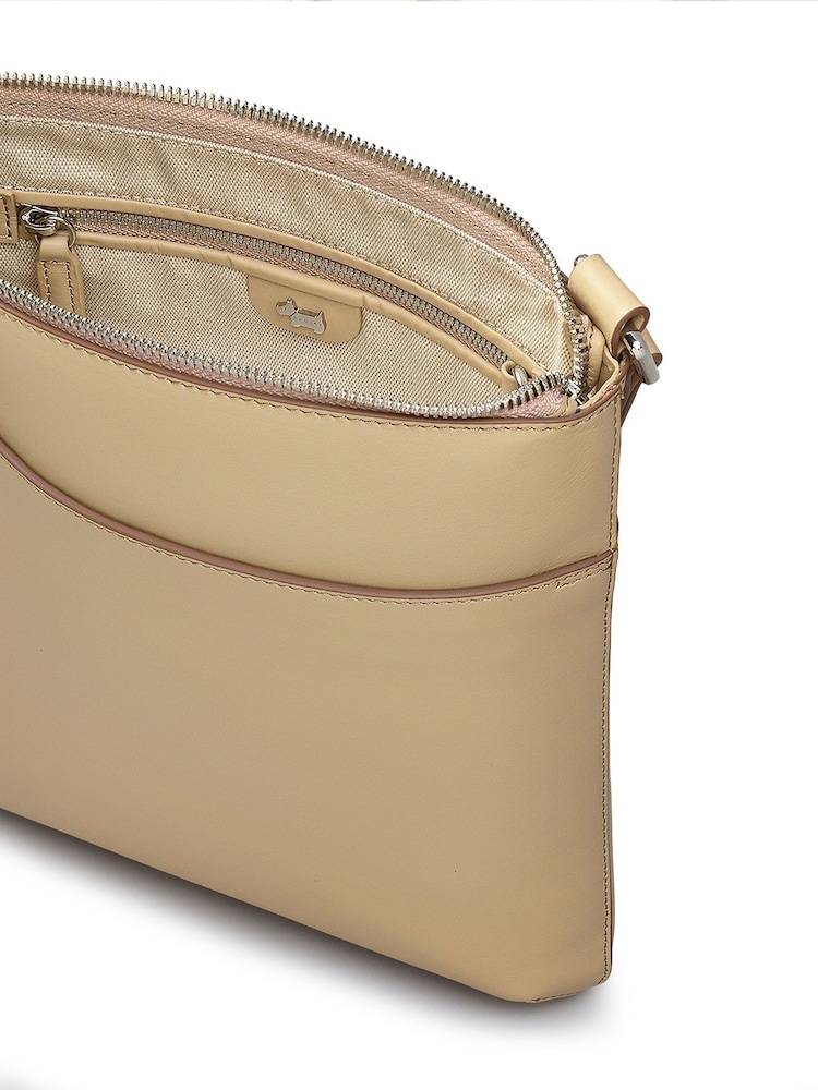 Radley Medium Pockets Zip Top Nude Cross-Body Bag - Image 5 of 5