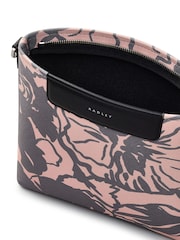 Radley Small Southwell Gardens Floral Print Zip Top Cross-Body Black Bag - Image 5 of 5