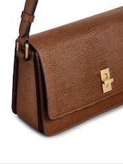 Radley Small Threadneedle Street Faux Lizard Flapover Cross-Body Bag - Image 5 of 6