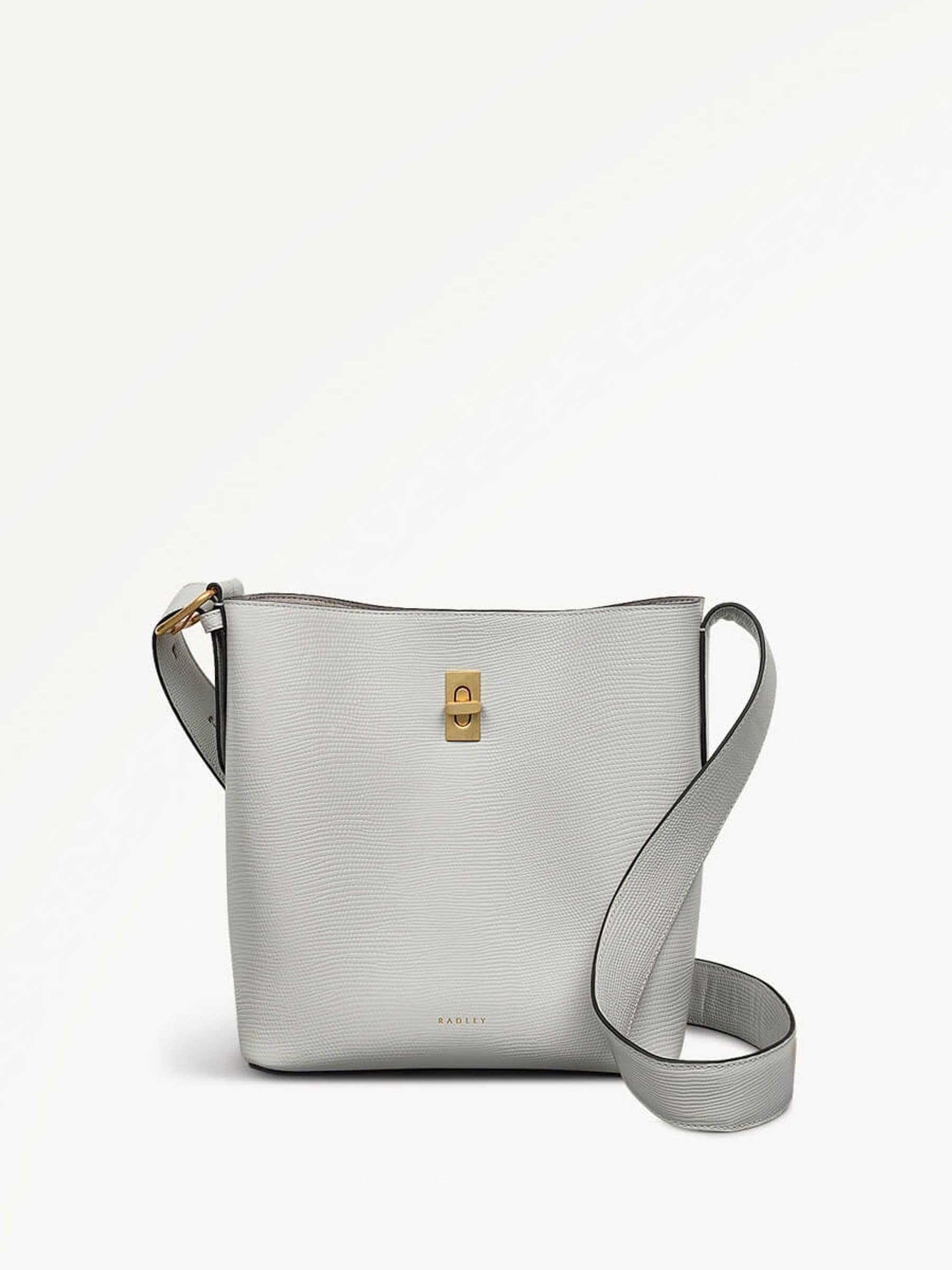 Buy Radley Medium Grey Threadneedle Street Faux Fur Lizard Open