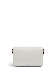 Radley Small Grey Threadneedle Street Faux Lizard Flapover Cross-Body Bag - Image 3 of 5
