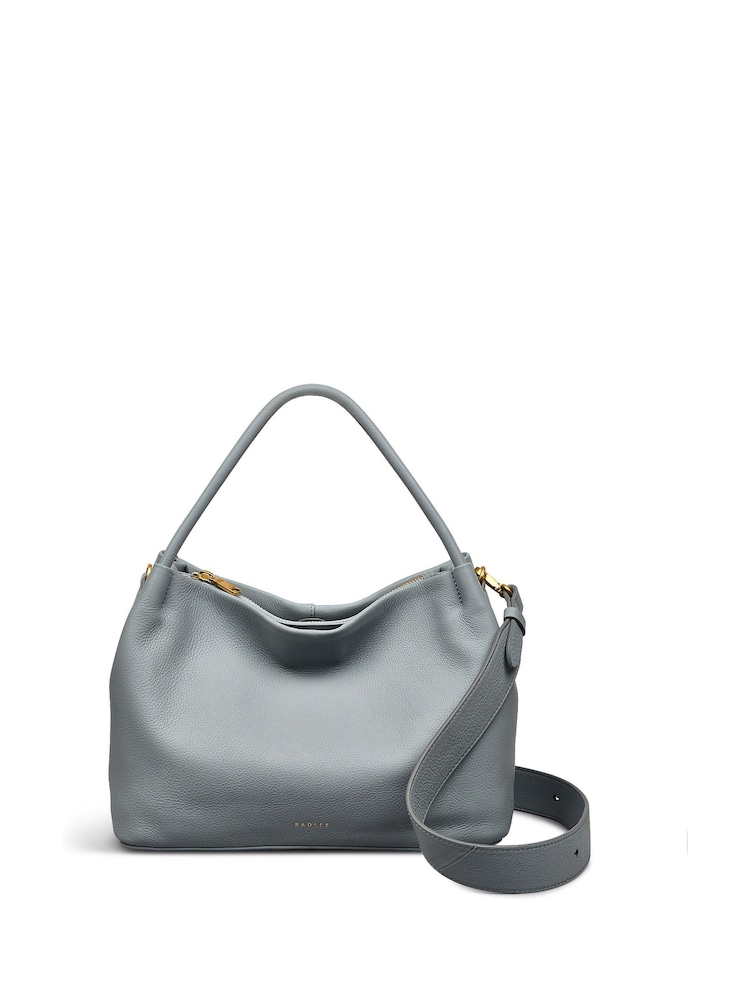 Radley Medium Grey Ivydale Road Ziptop Grab Bag - Image 1 of 4 Radley Medium Grey Ivydale Road Ziptop Grab Bag - Image 1 of 4