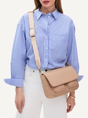 Radley Medium Guildford Grove Flapover Nude Cross-Body Bag - Image 2 of 5