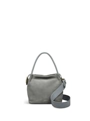 Radley Small Grey Ivydale Road Suede Zip Top Cross-Body Bag - Image 1 of 4