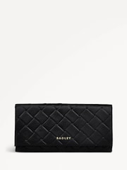 Radley Large Weaver Lane Flapover Matinee Black Purse - Image 1 of 4