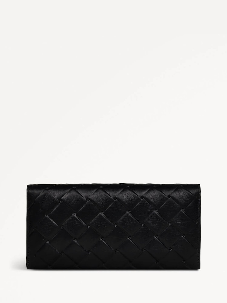 Radley Large Weaver Lane Flapover Matinee Black Purse - Image 2 of 4