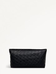 Radley London Medium Weaver Lane Flapover Black Clutch Bag - Image 3 of 5