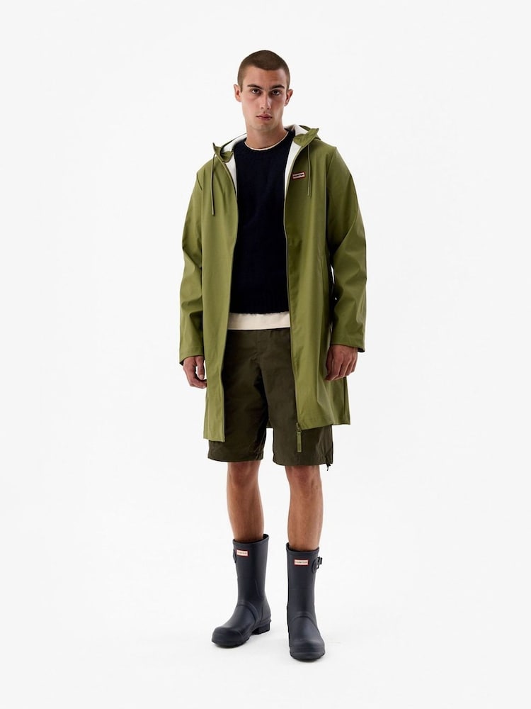 Hunter Green Andrea Raincoat - Image 3 of 3 Hunter Green Andrea Raincoat - Image 3 of 3