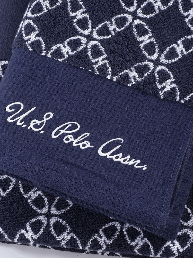 U.S. Polo Assn. Pure Cotton Geo Towel - Изображение 2 из 3