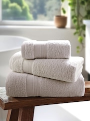 U.S. Polo Assn. Vapor Blue Supersoft Pure Cotton Towel - Image 1 of 4