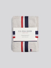 U.S. Polo Assn. Vapor Blue Supersoft Pure Cotton Towel - Image 4 of 4