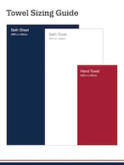 U.S. Polo Assn. Haute Red Pure Cotton Brand Stripe Towel - Image 3 of 3