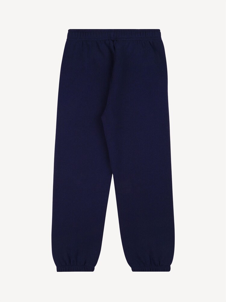 Sporty & Rich Blue Kids H&W Crest Sweatpants - Image 2 of 4 Sporty & Rich Blue Kids H&W Crest Sweatpants - Image 2 of 4
