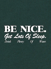 Sporty & Rich Green Kids Be Nice T-Shirt - Image 5 of 6