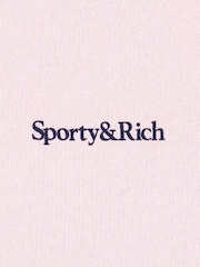 Sporty & Rich Pink Kids Eat More Veggies Sweattop - Image 3 of 5