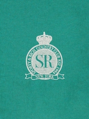 Sporty & Rich Green Royal Club Hoodie - Image 3 of 4