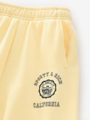 Sporty & Rich Yellow California Emblem Sweatpants - Image 4 of 6