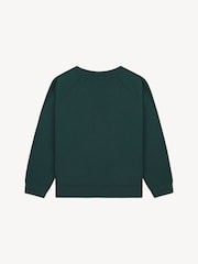Sporty & Rich Green Kids NY 94 Crewneck Sweatshirt - Image 2 of 4