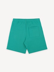 Sporty & Rich Green Kids Royal Club Gym Shorts - Image 2 of 4