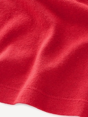 Sporty & Rich Red Kids Eat More Veggies Sweattop - Image 4 of 5