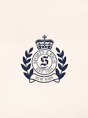 Sporty & Rich Cream Kids H&W Crest Sweatpants - Image 3 of 4