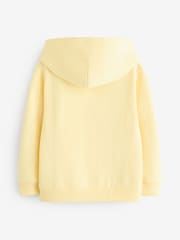 Sporty & Rich Yellow Kids California Emblem Hoodie - Image 2 of 5
