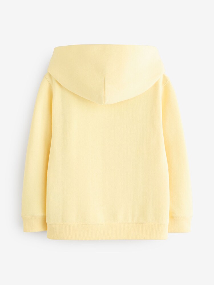 Sporty & Rich Yellow Kids California Emblem Hoodie - Image 2 of 5
