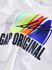 Gap White Swim Rash Guard (4-13yrs) - Image 4 of 4