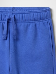 Gap Blue Logo Pull On Fleece-Lined Shorts (4-13yrs) - Image 3 of 3