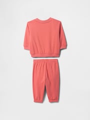 Gap Red Vintage Soft Sweatshirt and Joggers Set (Newborn-24mths) - Image 2 of 3