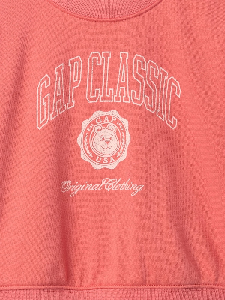 Gap Red Vintage Soft Sweatshirt and Joggers Set (Newborn-24mths) - Image 3 of 3