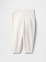 Blanco - Pantalones de chándal suaves de estilo vintage con logo de Gap (recién nacido-24 meses) - Imagen 2 de 2