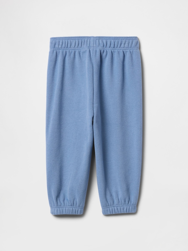Azul - Pantalones de chándal suaves de estilo vintage con logo de Gap (recién nacido-24 meses) - Imagen 2 de 2