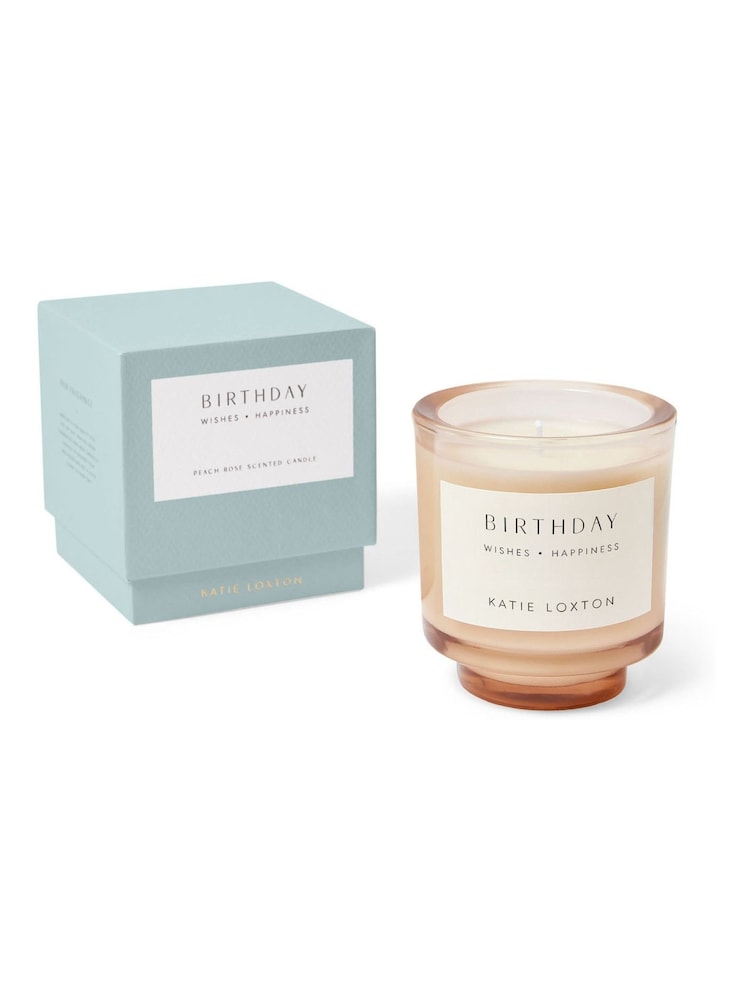 Katie Loxton Birthday Sentiment Candle - Image 1 of 3